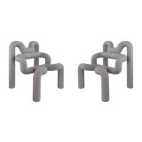 Pair of Gray Ekstren Armchairs - Comfort and Style