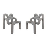 Pair of Gray Ekstren Armchairs - Comfort and Style