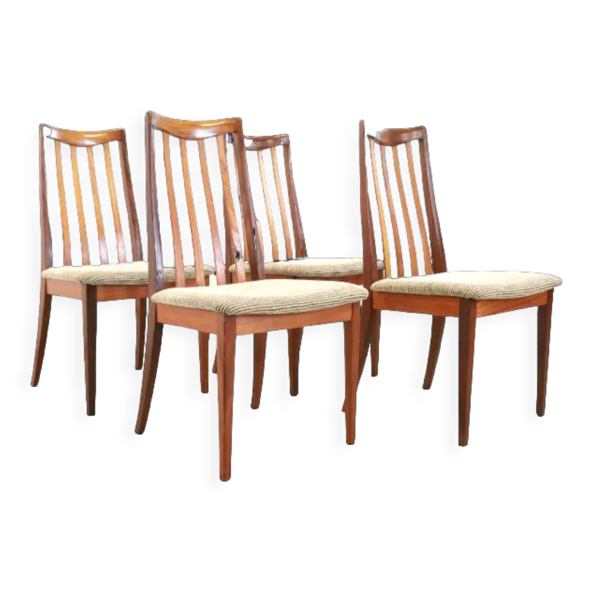 Set of 4 G-Plan dining chairs 'Dolau