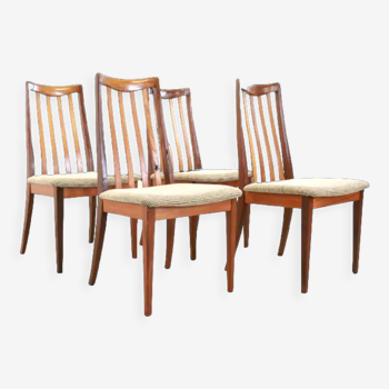 Set of 4 G-Plan dining chairs 'Dolau