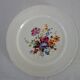 Serving dishes with floral decoration, vintage Luneville FG