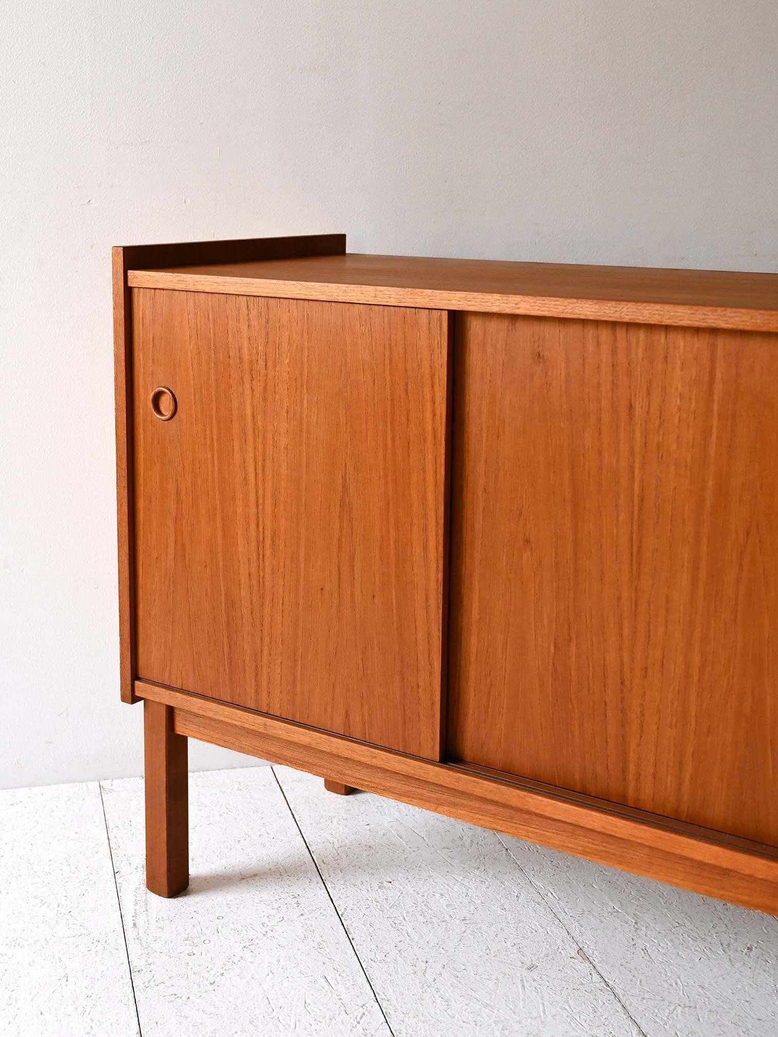 1950s/60s Scandinavian Teak Sideboard Cabinet