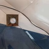 Lampe de Table Vintage Création P Bourguignon Objet d'Art Pyramide Années 1970