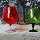 Vase italien vert, 1970s