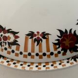 Lot de 2 plats ronds et un saladier Orchies Nord, modèle Henriette