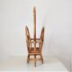Vintage bamboo magazine rack Italy 1960s