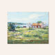 Swedish spring, oil on plate, 35 x 27cm