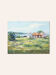 Swedish spring, oil on plate, 35 x 27cm