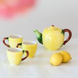 Lemon slurry tea/coffee set