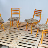 Dining chairs by Jitona Czechoslovakia 1970s