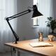 Black articulated architect lamp Mathias SA, industrial style – 1980s