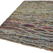 Tapis boho recyclé turc fait main 175 cm x 251 cm