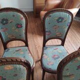 Sept chaises anciennes de style louis XVI