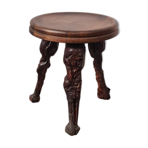 Tabouret de vigneron piètement