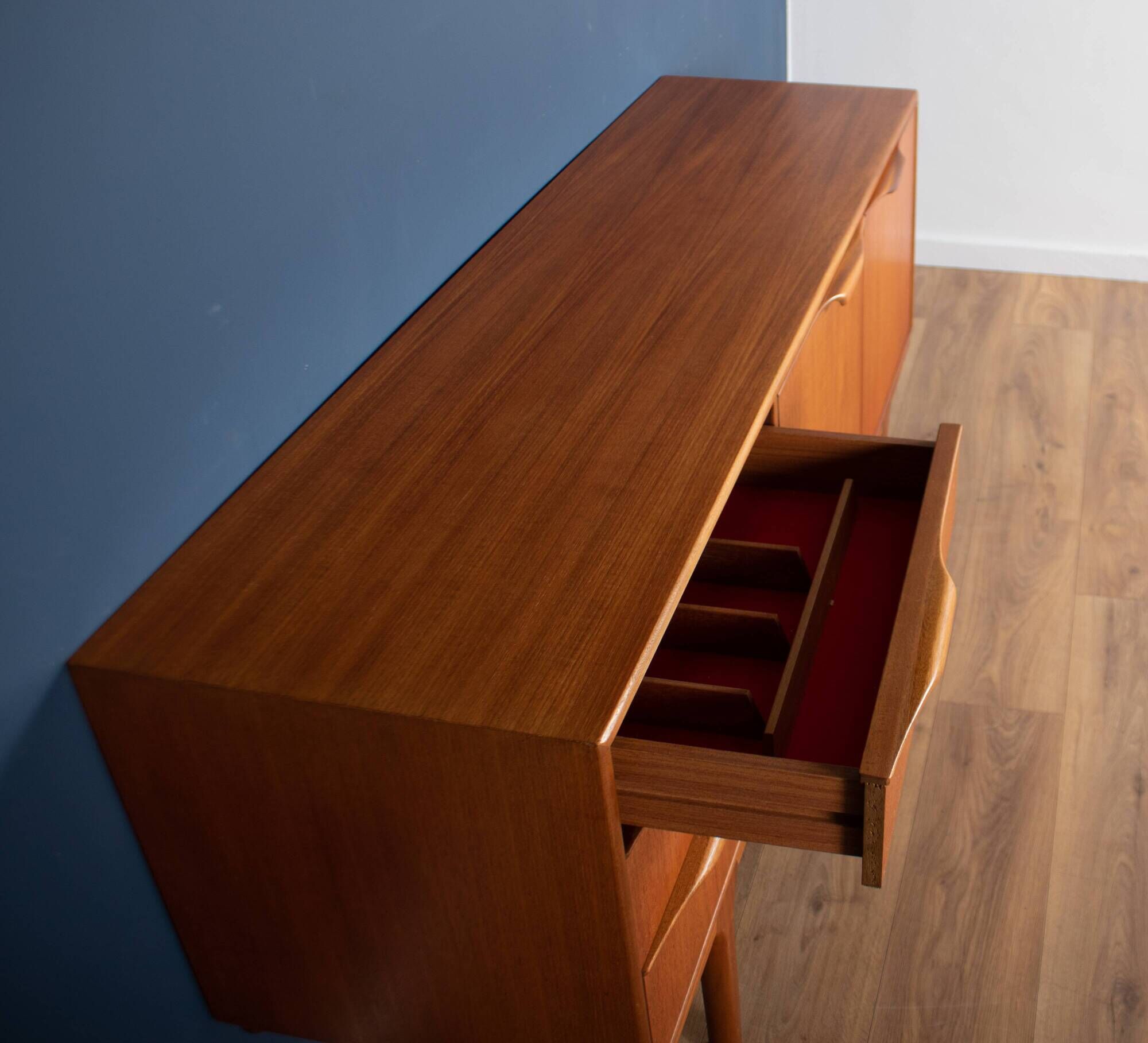 Retro teak 1960s short mcintosh of kirkcaldy dunvegan sideboard tom robertson