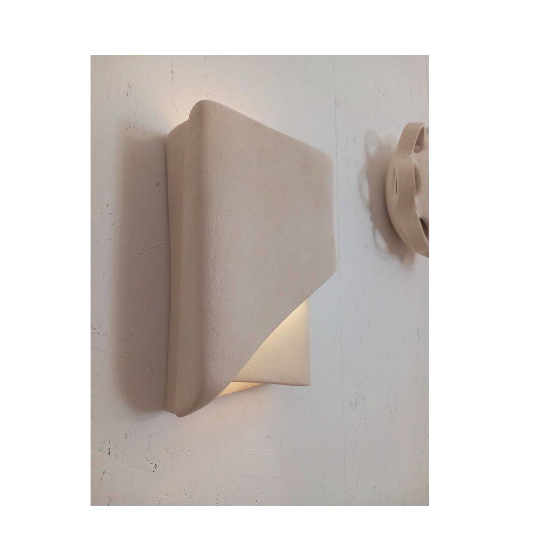 sculptural wall light