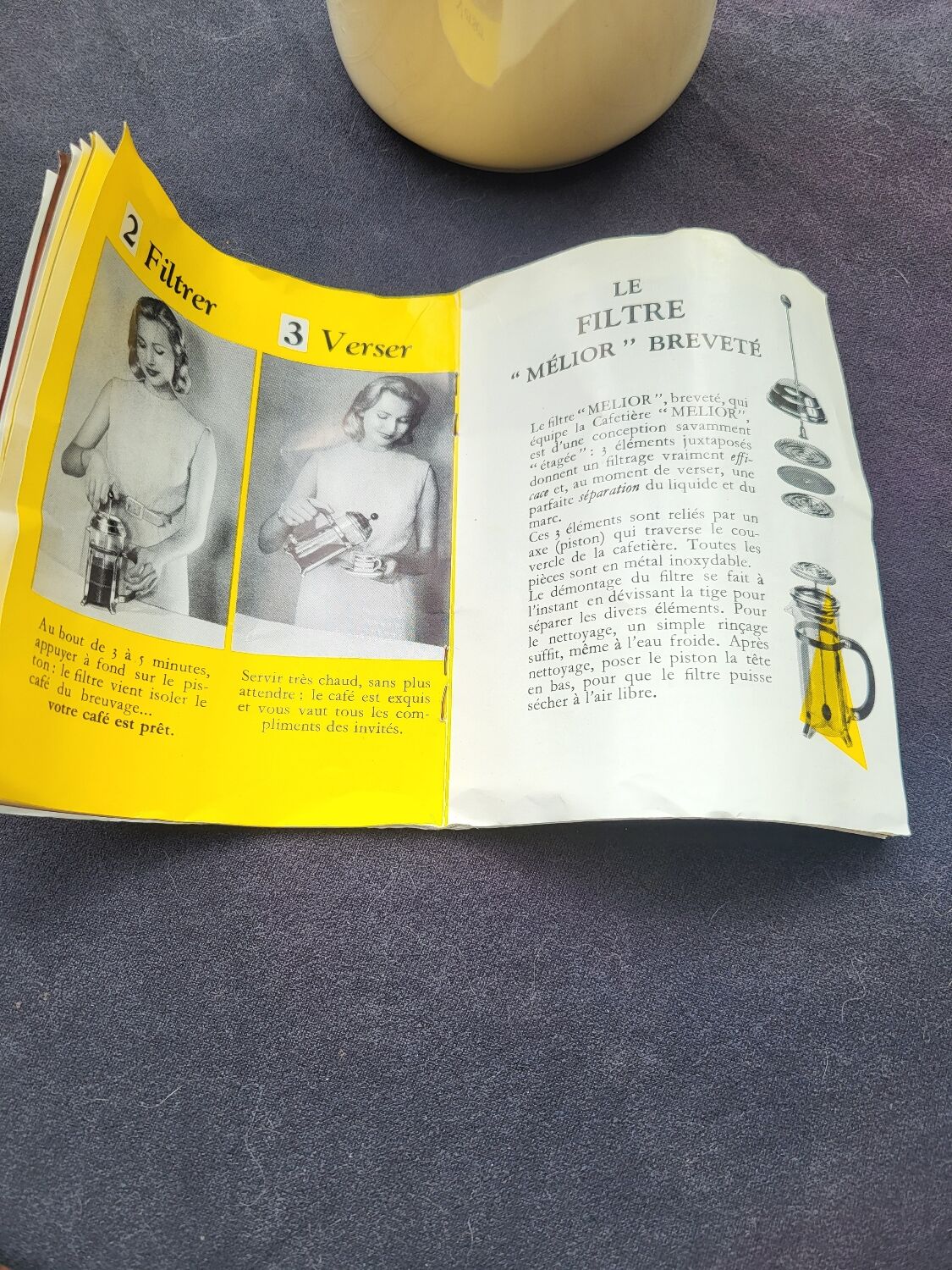 Melior Villeroy and Boch ceramic coffee maker