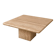 Vintage Italian travertine coffee table, 1970s