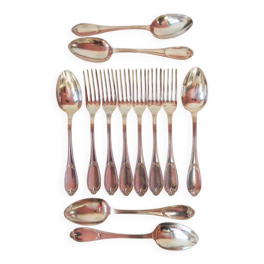 fourchettes | Métal argenté modèle