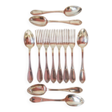 Ercuis pompadour cutlery set for 6 people