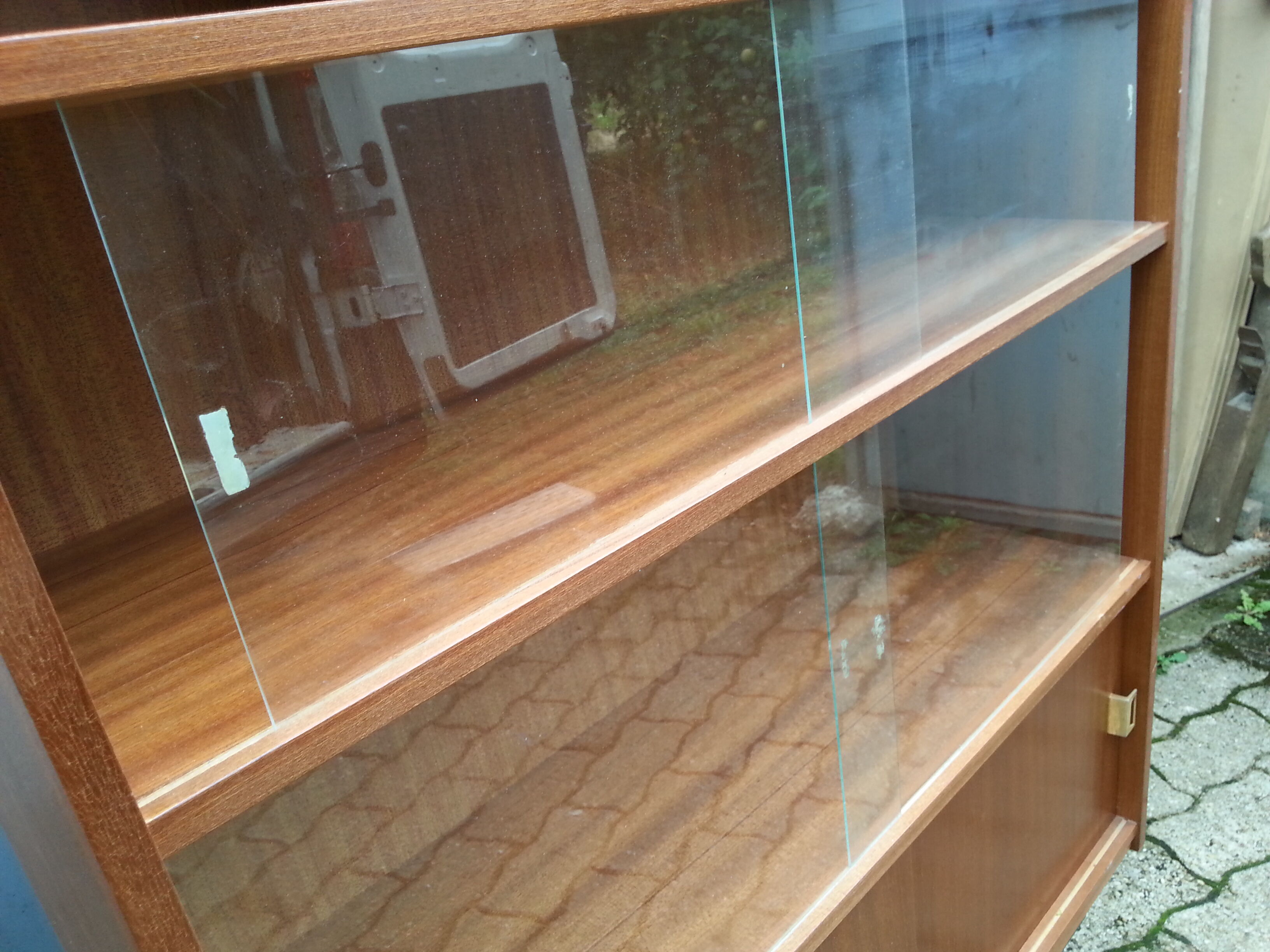 Showcase vintage 1960 in teak