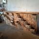 Trade cabinet with drawers