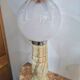 Lampe Mazzega en verre Murano et onyx – Design italien – Années 1960/1970