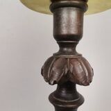 Paire de lampes portugaises en bois