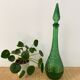 Green bubble carafe Empoli from the 1960s