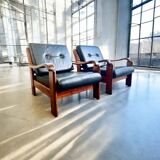 Ensemble de 2 fauteuils vintage