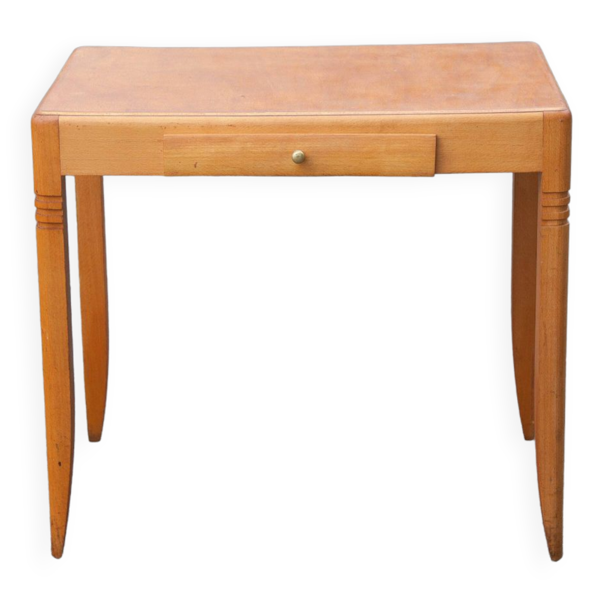 wood console, wood desk