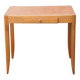 wood console, wood desk