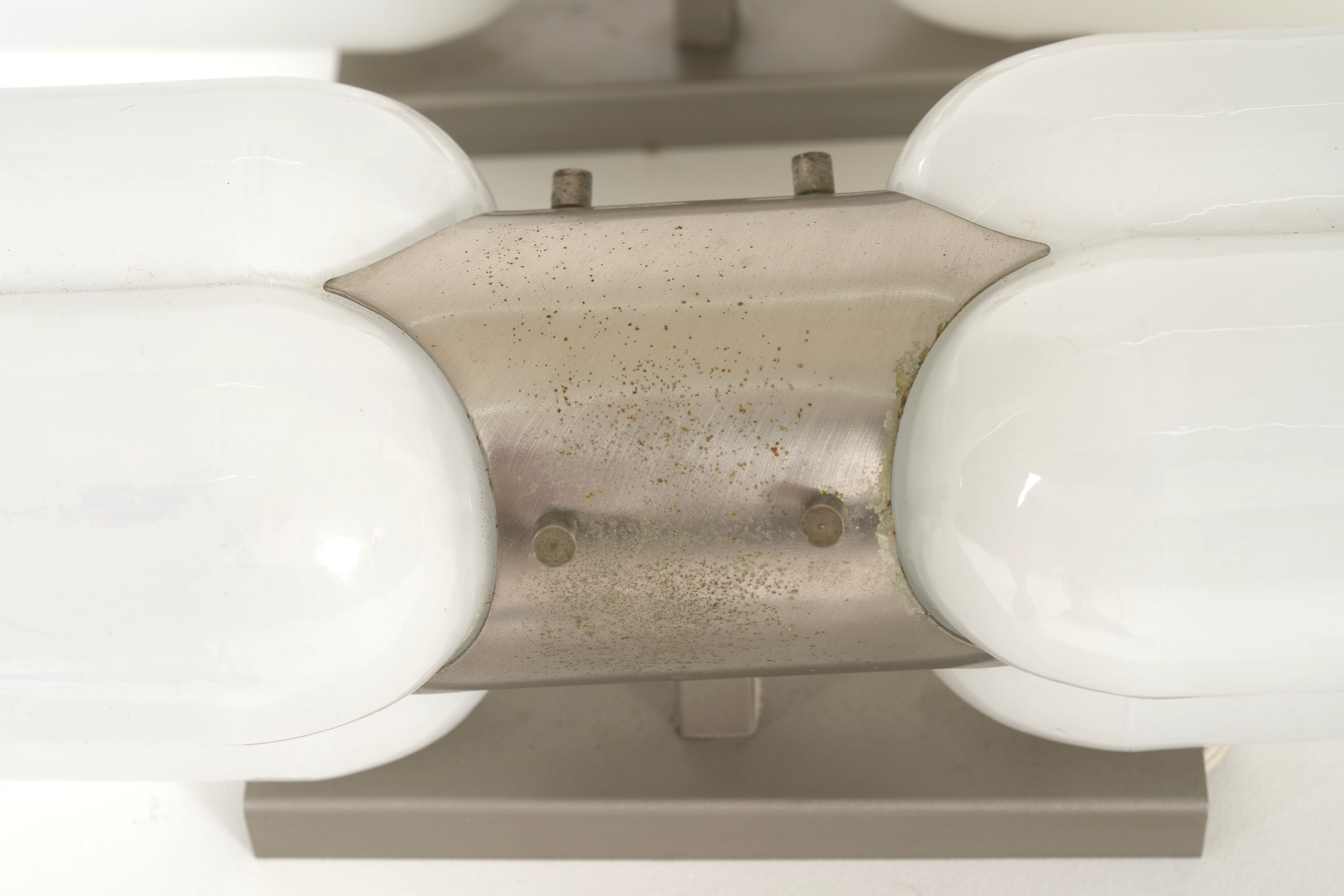 Pair of Carlo Nason wall lamps for Mazzega 1970