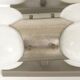 Pair of Carlo Nason wall lamps for Mazzega 1970