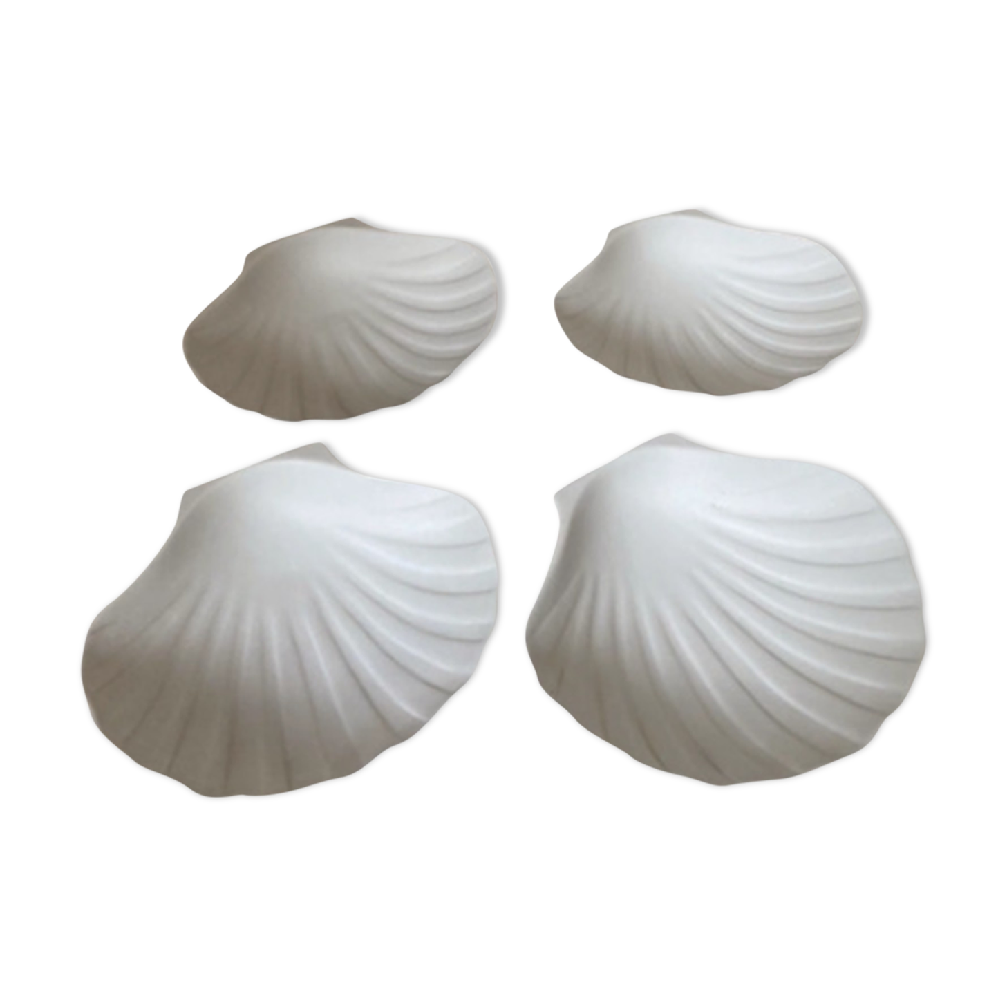 Raw scallop bowls