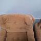 Pair of Czech TON Armchairs, 1985, Mid-Century Upholstered Lounge Chairs