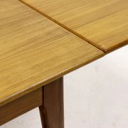 Table à manger design danois en teck extensible des années 1960