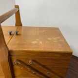 Boite à couture en bois