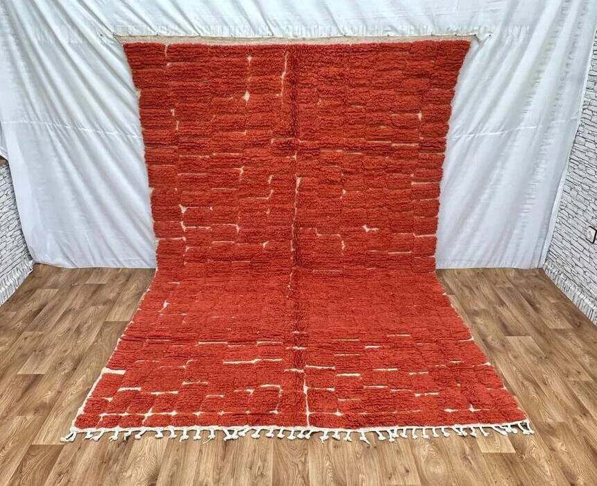 Traditional Moroccan handwoven rug 2.5x1.5 m