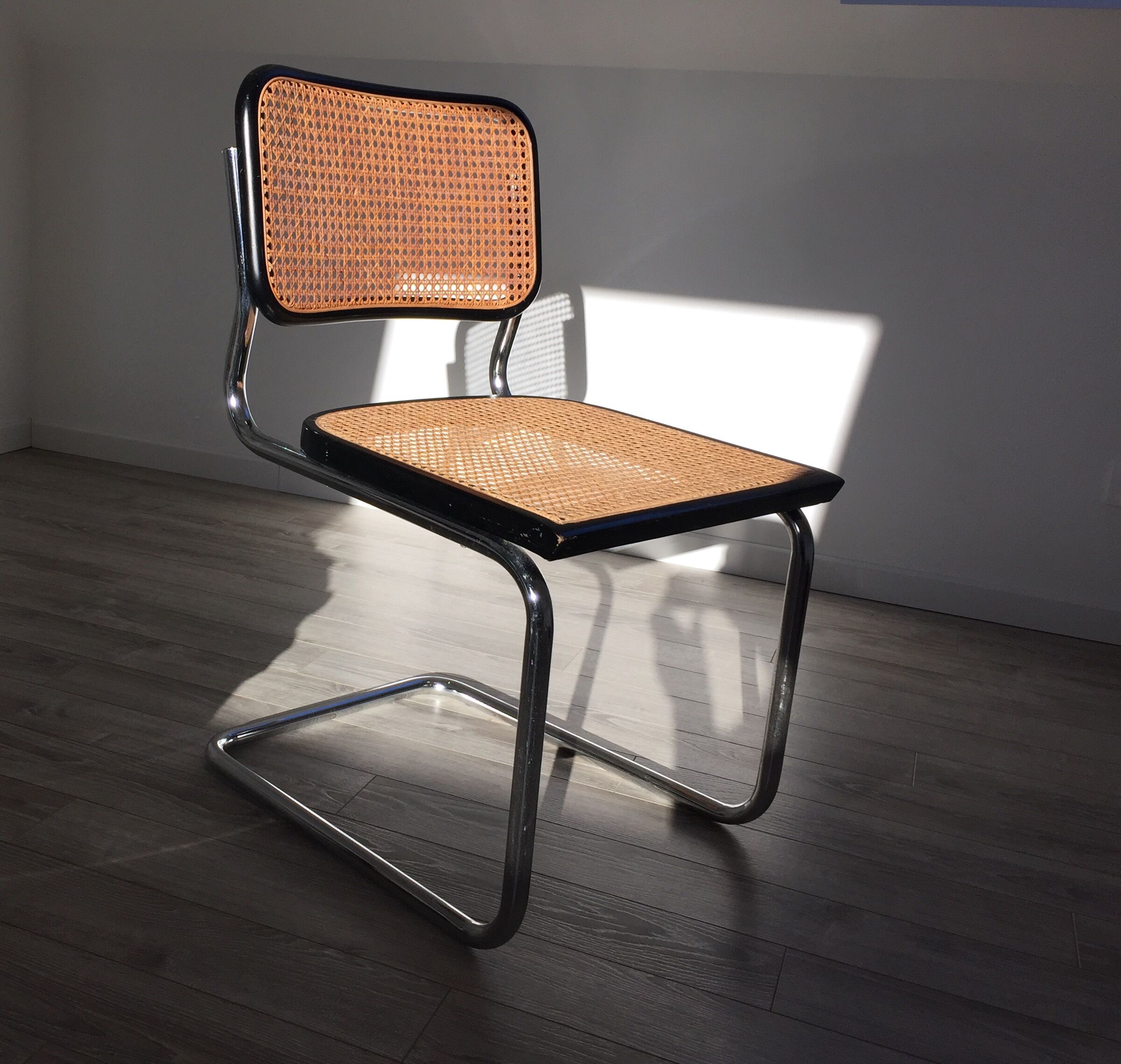 Trio de chaises Marcel Breuer