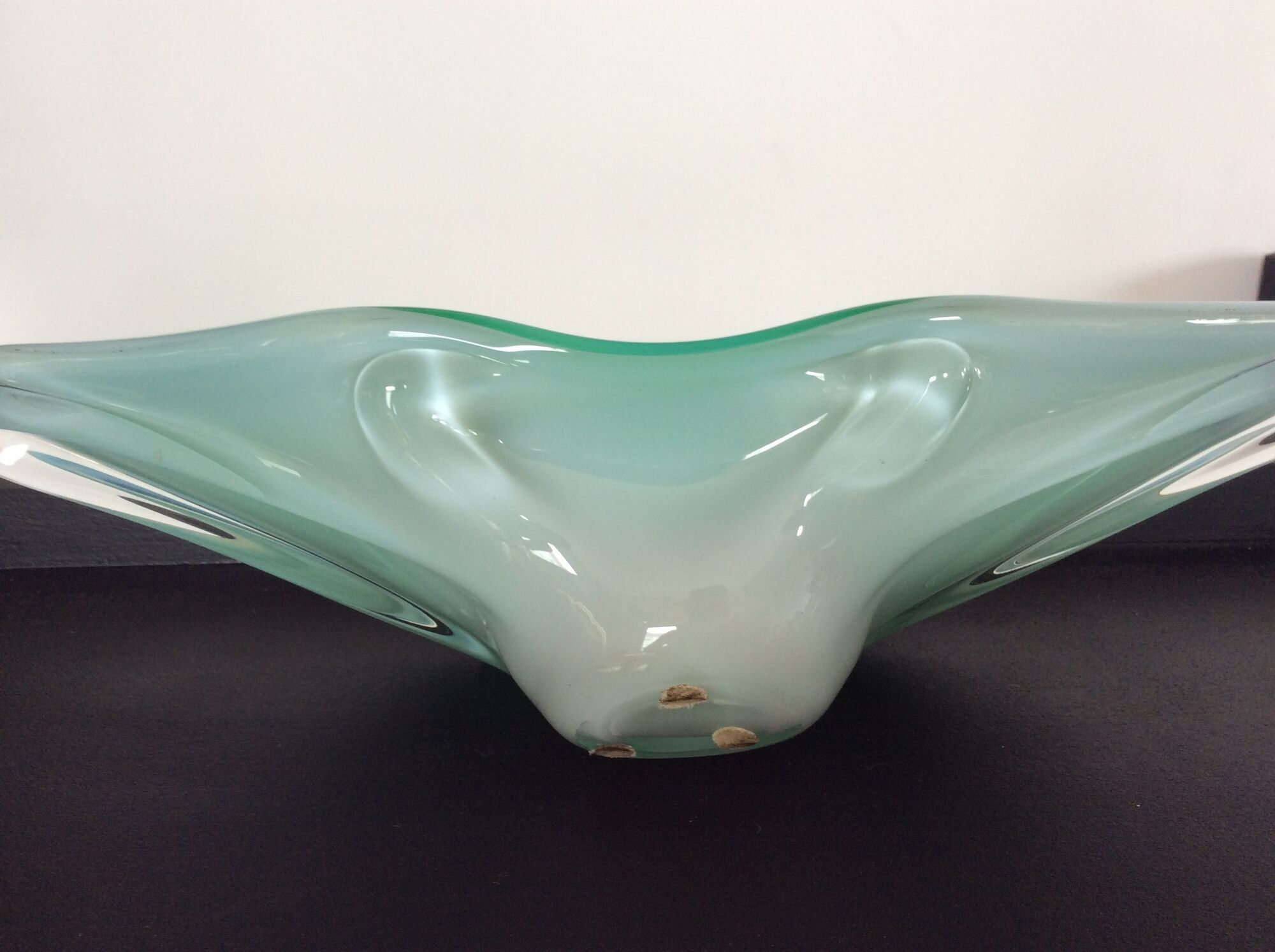 Empty pocket Pierre Schneider Paris in glass paste 70s