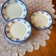 Lot of 9 dessert/starter plates Badonviller model Denise blue 1900-1905