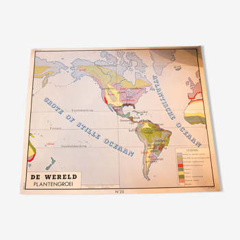 Old school map the world - Oceania