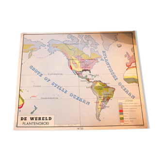 Old school map the world - Oceania