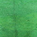 Handmade pure wool Moroccan rug, green, size 1.5/2.5 m.