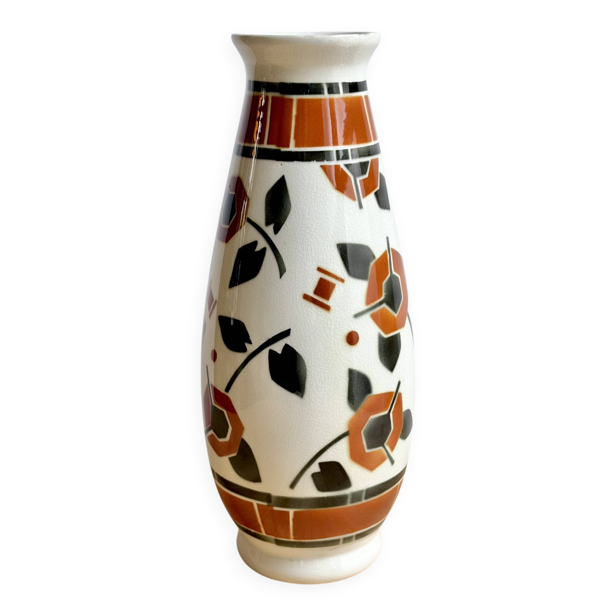 Art Deco vase, Lunéville, 1925