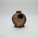 Gilbert Méténier's flamed sandstone newt bottlened vase
