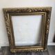 Large frame XIX gilded leaf height 100cm width 86cm