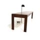 Minimalist rosewood bench, Sweden, 1960