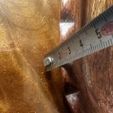 Vide poche vintage en bois sculpté formant un ananas